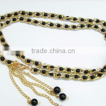 Ladies Fashion metal chain of Waistband