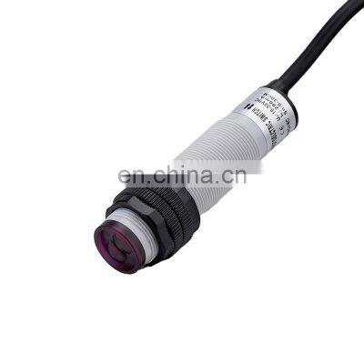 M18 NPN PNP 30CM DC 5V 12V 24V Waterproof IR Infrared Retro Reflective Reflector Photocell Photoelectric Switch Sensor