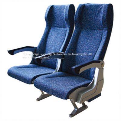 High speed train seats luxury train passenger seat with food tray