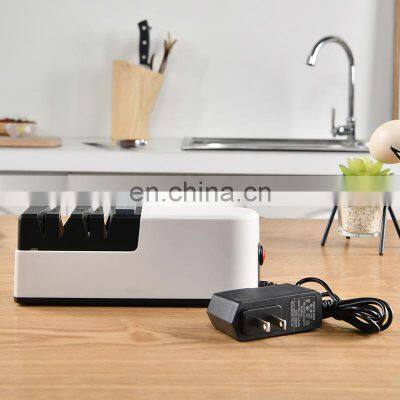 Best Selling Big Knife Industrial Fixed Angle Diamond Kitchen Laser Electronic Knife Sharpener photo-4
