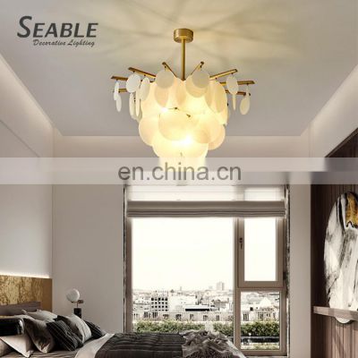 Competitive Price Indoor Decoration Fixtures Hotel Home Villa Glass Modern Pendant Light