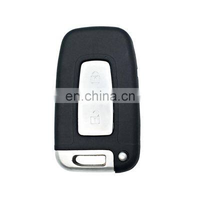 Keyless 2 Buttons Remote Key Shell Case Blank Cover Housing For Hyundai Genesis Coupe Sonata Equus Veloster Auto Key