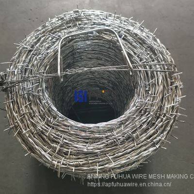 Alternation Torsion Galvanized Barbed Wire Lenght 400m for Residential Perimeter Security photo-4