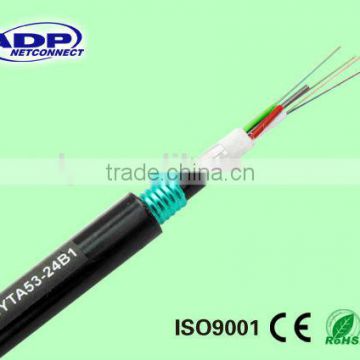 manufacturers of fiber optic cable GYTA53 for direct burial use