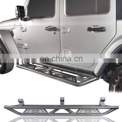 Spedking JK JL 2/4 Door Car Offroad 4x4 Auto Accessories STEEL Side Step For Jeep Wrangler photo-3