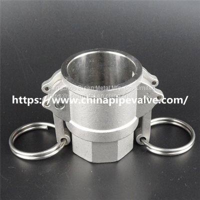 Stainless Steel Cam & Grooves Type B – Male Coupler