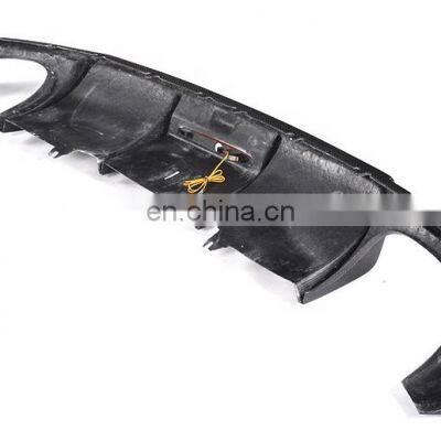 Carbon Fiber Diffuser For Audi A4 S4 B9 KB Style Rear Bumper Diffuser Wet Carbon Fiber Rear Lip for Audi A4 S4 B9 2017 2018 2019 photo-2