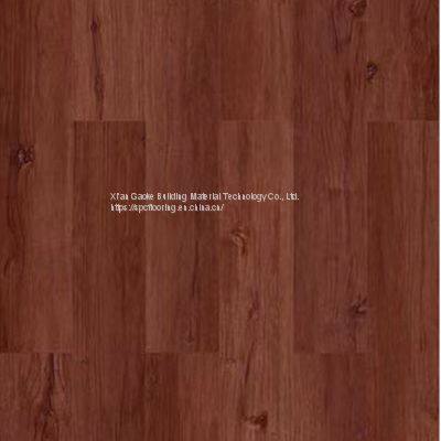GKBM Greenpy MJ-W6007 New Eco-Friendly Waterproof Rosy Wine Red Click Stone Plastic Composite SPC Flooring photo-2