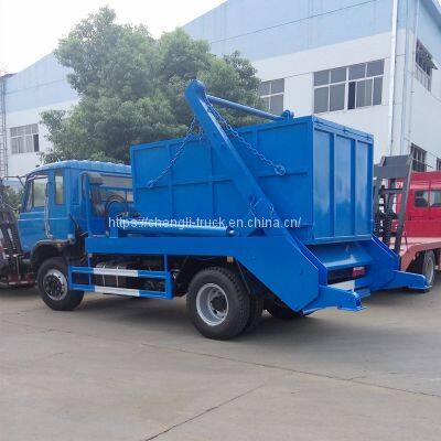 Swing Arm Garbage Truck 8cbm Dongfeng 4x2 4x4 Waste Collector Truck photo-2