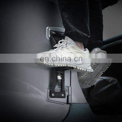 Door Hinge Step for Jeep Wrangler Maiker Manufacture Accessories Side Step With Bottle Opener