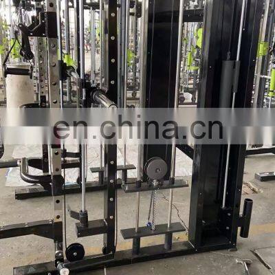 ASJ-S105 Multi Functional Trainer Squant Smith Machine Fitness Equipment Machine Commercial Gym Equipment photo-4