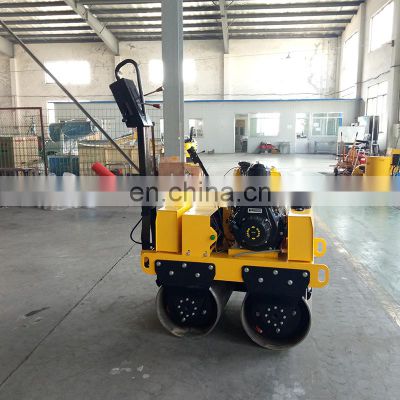 Walk behind Road Roller 540KG hydraulic roller compactor road roller double drum