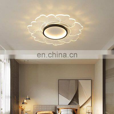 22W 28W 34W Flower LED Pendant Light Nordic Acrylic Bedroom Led Ceiling Lamp for Indoor Decoration photo-3