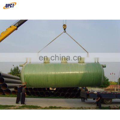 Underground Used Septic Tank Fiberglass Made Tank