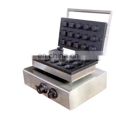 Non-stick 110V 220V 15 Pcs Mini Egg Tart Machine Round Pastry Tart Tartlet Pie Shell Machine Maker Iron Ice Cream photo-5