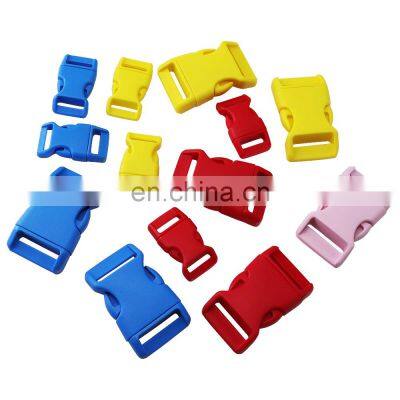 Wholesale Luggage Strap Belt Clip Colorful Curved Plastic Belt Cam Side Release Buckle For Handbag photo-4