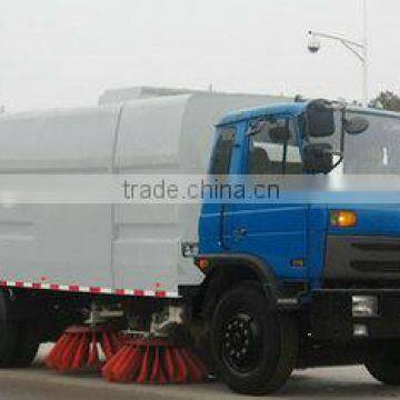 8000L Dongfeng 4x2 vaccum road sweeping machine