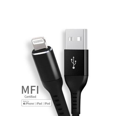 1m C89 Nylon Braided Mfi Certified Usb to Lightning Charging Cable for IPhone 11/12 Mini 13 Pro photo-4