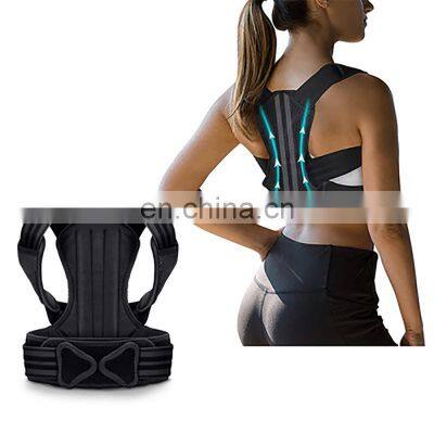 Hot Sale Adjustable Neoprene Back Posture Shoulder Corrector Support Back Shoulder Brace