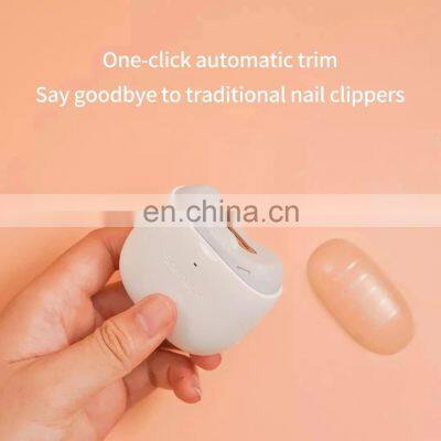 Xiaomi Seemagic Electric Automatic Nail Clippers With Light Trimmer Nail Cutter Manicure For Baby Adult Nail Safe Care Clipper