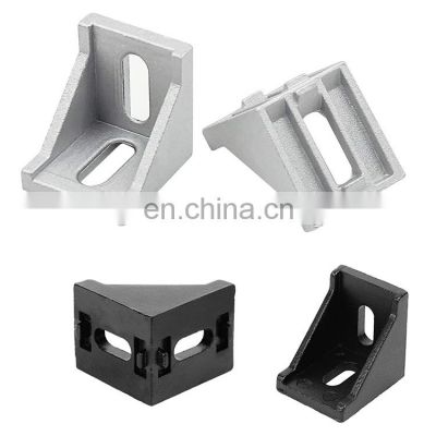 Stainless steel corner bracket galvanized steel shelf angle brackets custom metal table corner connector