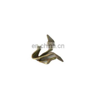 Best Quality Custom Copper Stamping Part Flat Metal Retaining Clip