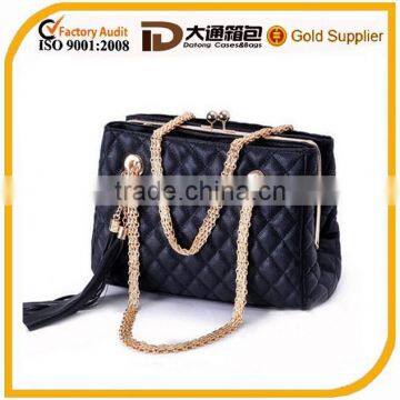 Delicacy stripe foaming evening handbag