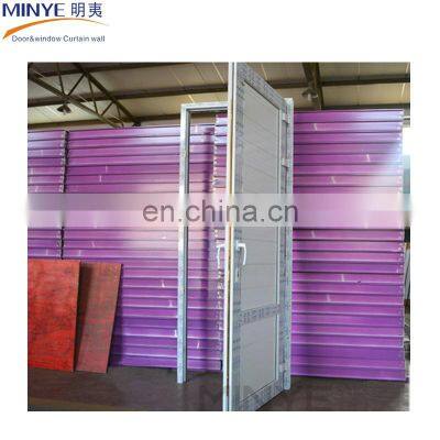 White Color Upvc/pvc Casement Door With Fixed Plank Single Door photo-3