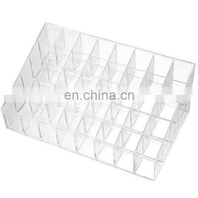9/24/36/40 Grid Lipstick Box Acrylic Makeup Organizer Storage Box Lipstick Nail Polish Display Stand Holder Cosmetic Organizer photo-3