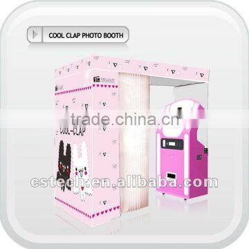 elegant touch screen photo sticker vending machine