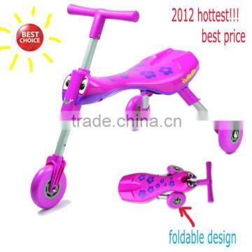 kids folding tricycle