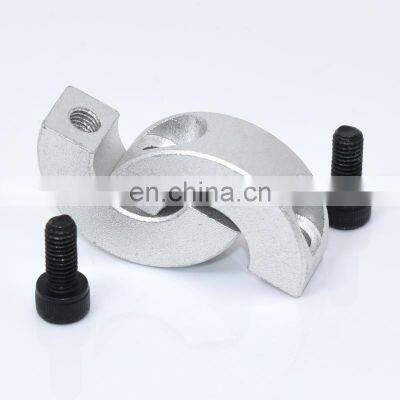China Cnc Machining Service Stainless Carbon Steel Set Screw Split Locking Shaft Clamp Collar photo-5
