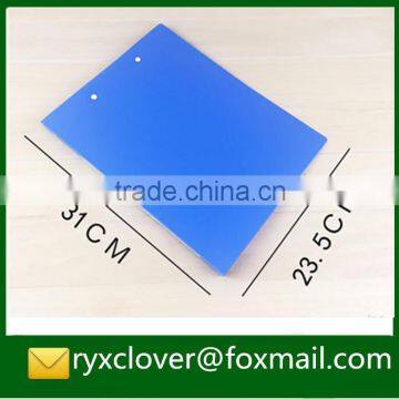 a4 Size PP Plastic File Folders With Metal Double Clips photo-5