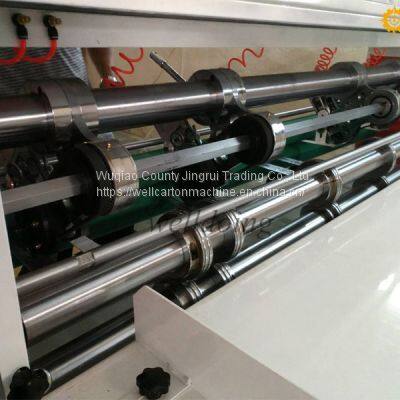 Corrugated carton 1-4 Color Printer die cutter slotter machine photo-2
