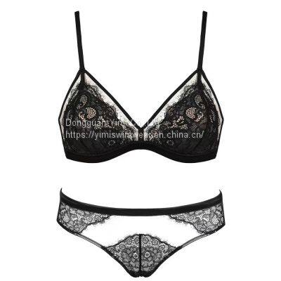 Womens Ladeis Sexy Lingeier Bar Set Lace Underwear photo-5