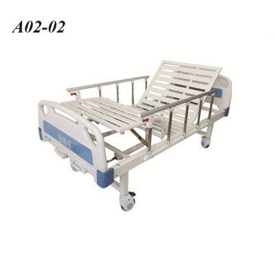 Standard Hospital Bed With 2 Rocking Handles for Lifting and Lowering the Back and Legs photo-2