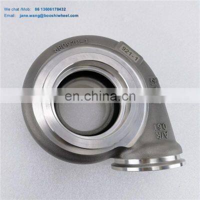 G35  AR 0.83 V-Band Reverse Rotation Turbine Housing stainless steel material 1.4848 880696