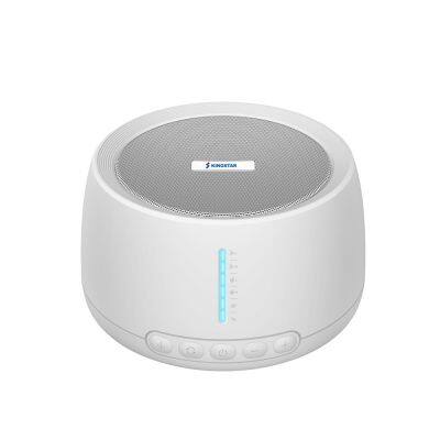 Oem Wooden Mini White Noise Speaker Starlight Projector Bluetooth White Sound Machine Timed Baby Sleeping Monitors Baby Speaker photo-2
