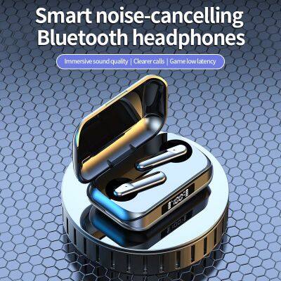 Original TWS Wireless Headphones With Mic LED Display Earbuds Wireless Headset Air Fone BT Earphones photo-2