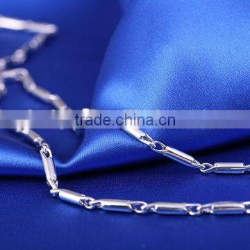 Good Selling Fashion Jewelry High Quality Rhodium Plated Chain Necklace photo-5