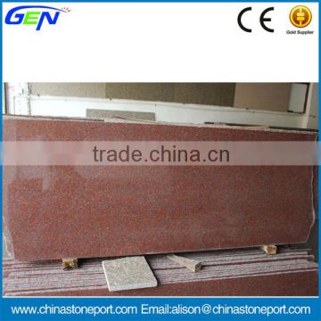 High Quality Cheap Ruby Red Polished Granite Slab