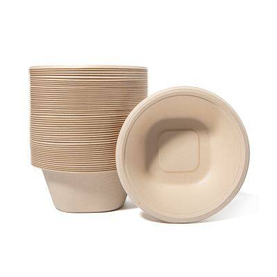 Environmentally friendly sugarcane bagasse meal box is biodegradable