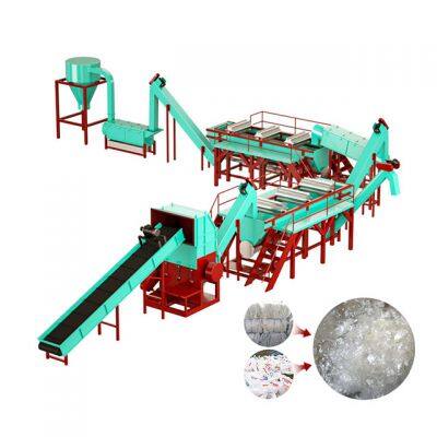300-3000kg/h PP PE Film Woven Bag Cleaning System for plastic recycling line