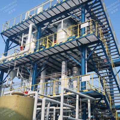 ≥0.5т/ч двухэффективное МВР-установка для выпаривания и кристаллизации по тонкому слою