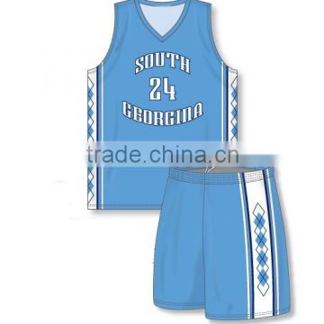 Sublimated logo basketball uniforms