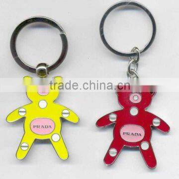 plush bear keychain/plastic bear keychain