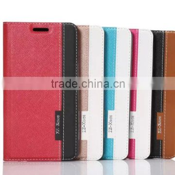 OEM Custom New Luxury Pink Genuine Leather Case Hardcover Flip Cover for LG G4