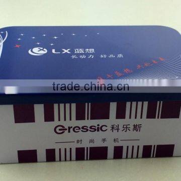 Good quality blue want to mobile phones tin cans