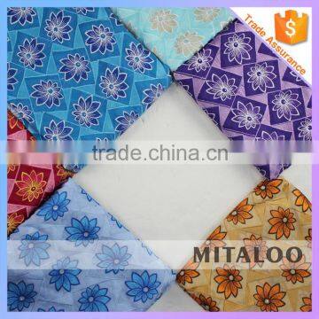 Mitaloo MSL0389 African Good Quality Voile Lace Dry Lace Fushia Pink 100 Cotton Lace