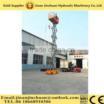 new type high quality self propelled mobile scissor lift